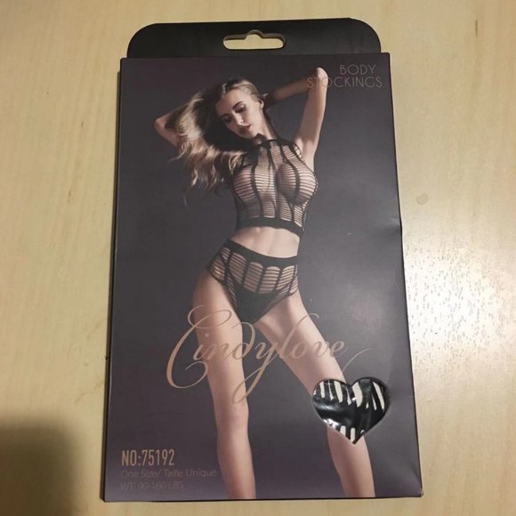 COPY - Women Sexy Lingerie Top & Shorts Set Elastic Sleepwear - Picture 8 of 8